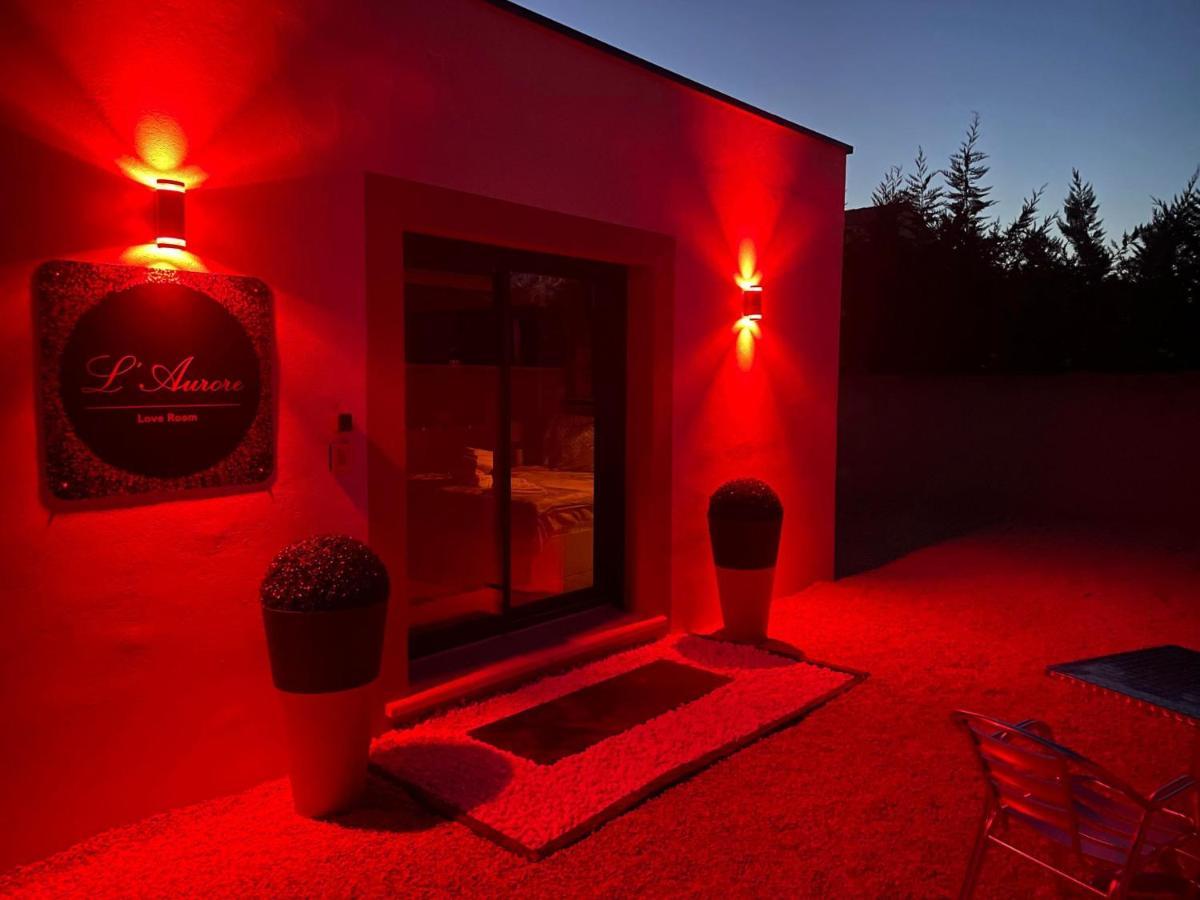 L'Aurore Suite De Charme, Clim Jacuzzi, Sauna, Piscine Chauffee Cuisine... Carpentras Eksteriør billede